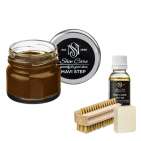 Набор для ухода за обувью из замши и нубука орех MAVI STEP Aurora Kit