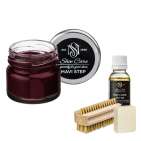 MAVI STEP Aurora Suede & Nubuck Shoe Care Kit Burgundy