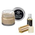 Набор для ухода за обувью из замши и нубука темно-бежевый  MAVI STEP Aurora Kit