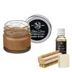 Набор для ухода за обувью из замши и нубука песок  MAVI STEP Aurora Kit