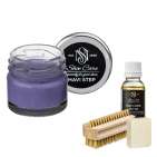 MAVI STEP Aurora Suede & Nubuck Shoe Care Kit Pale Sky Violet