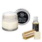 Набор для ухода за обувью из замши и нубука  яичная шкарлупа  MAVI STEP Aurora Kit