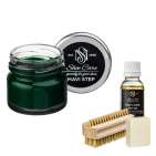 MAVI STEP Aurora Suede & Nubuck Shoe Care Kit Green