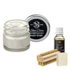 Набор для ухода за обувью из замши и нубука туманно-серый MAVI STEP Aurora Kit