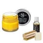 MAVI STEP Aurora Suede & Nubuck Shoe Care Kit Bright Yellow