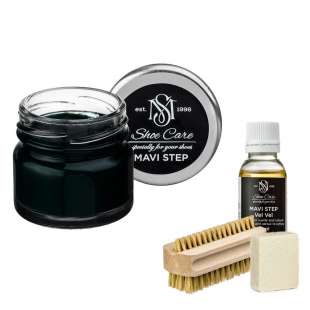 MAVI STEP Aurora Suede & Nubuck Shoe Care Kit Pale Sky Dull Dark Green фото 102686