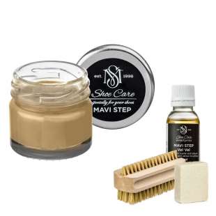 MAVI STEP Aurora Suede & Nubuck Shoe Care Kit Pale Sky Pastel Beige фото 102668