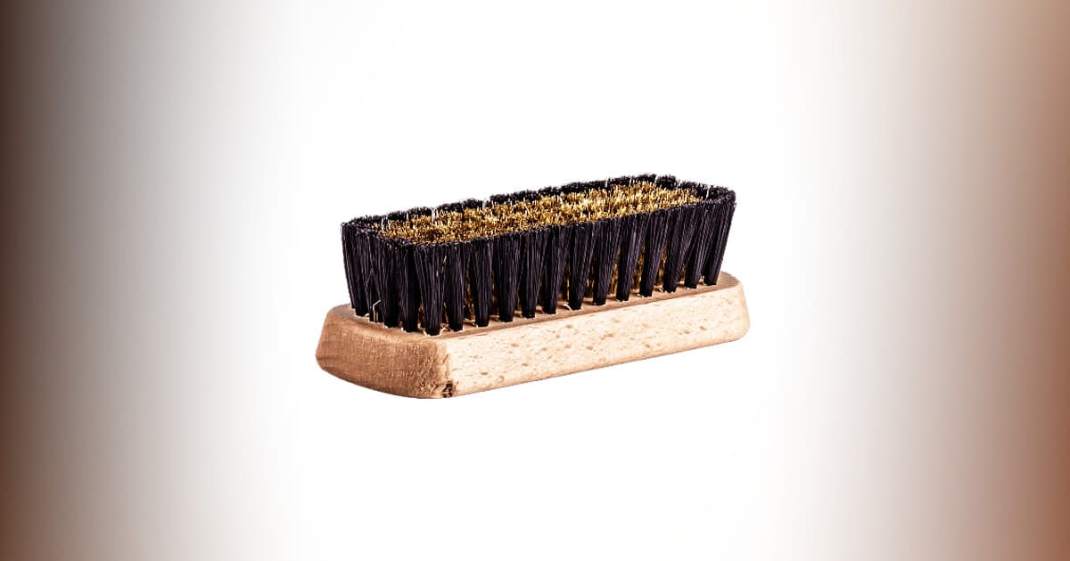 Щетка для замши с латунным ворсом MAVI STEP Brass Alani